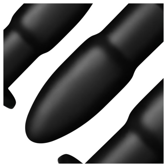 BUTTR - set plug anale - allenamento anale - silicone nero