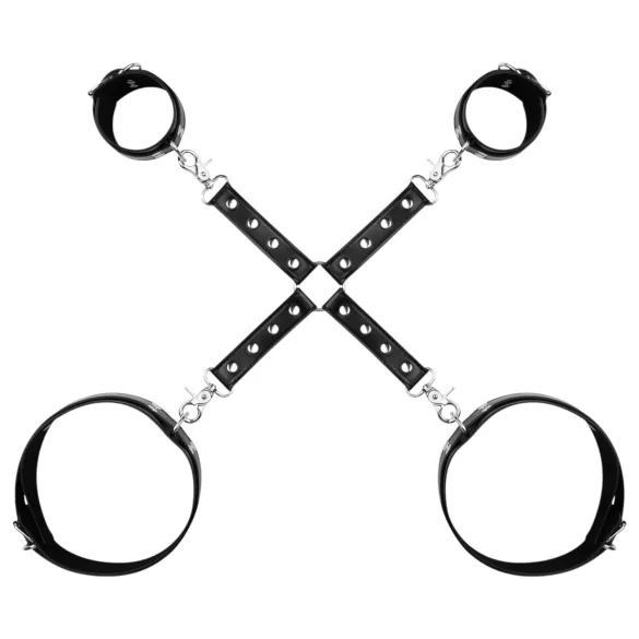 Bedroom Fantasies - manette polsi e cosce - nero