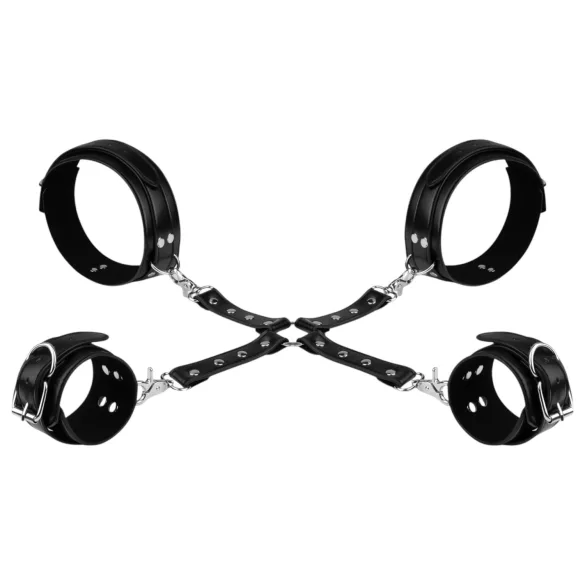 Bedroom Fantasies - manette polsi e cosce - nero