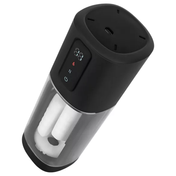 CRUIZR CX11 - masturbatore riscaldante a pressione - nero