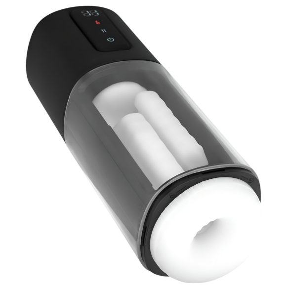 CRUIZR CX11 - masturbatore riscaldante a pressione - nero