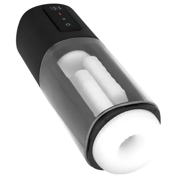 CRUIZR CX11 - masturbatore riscaldante a pressione - nero