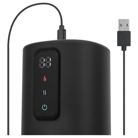 CRUIZR CX11 - masturbatore riscaldante a pressione - nero