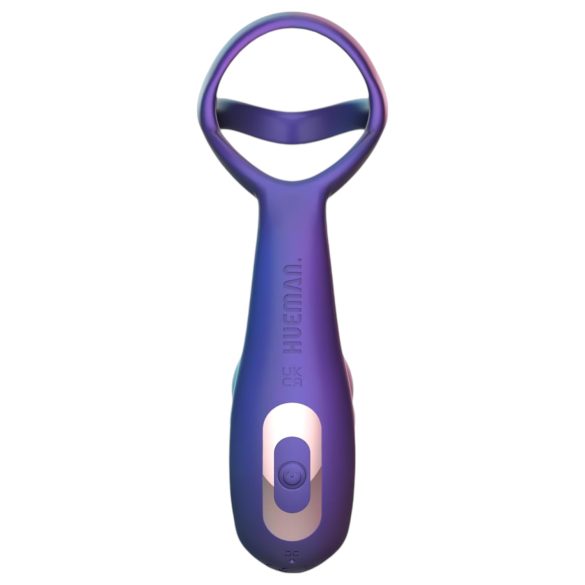 Hueman Stellar Force - vibratore anale e anello fallico (viola)