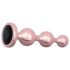 Rosy Gold - set di dildo anale - colore oro rosa