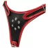 Easytoys - mutandina con triplo dildo indossabile - nero