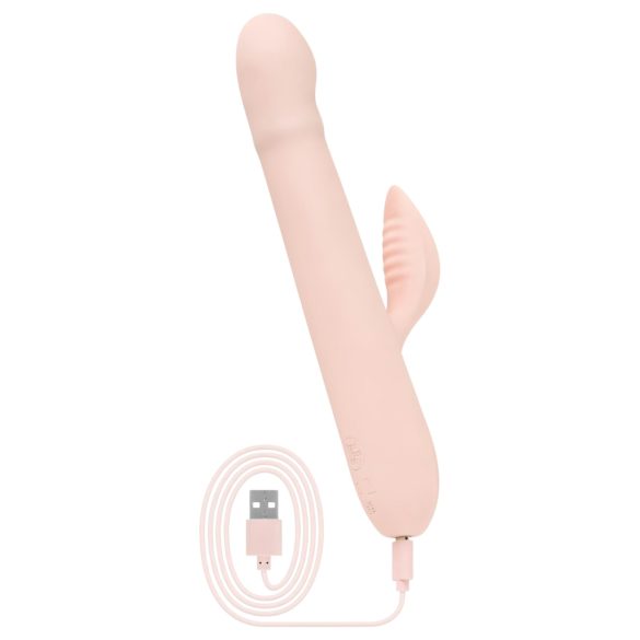 Good Vibes Only Shai - vibratore rabbit con funzione spinta - silicone rosa