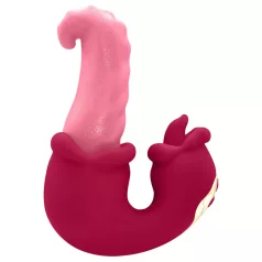 Teazers - vibratore doppia lingua - silicone rosa