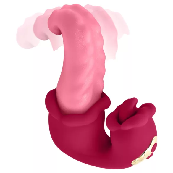 Teazers - vibratore doppia lingua - silicone rosa