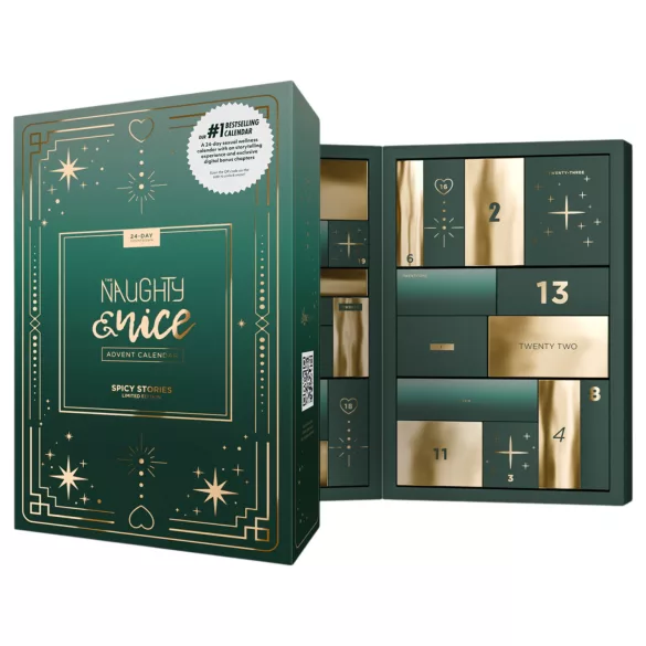 LoveBoxxx Naughty & Nice Spicy Stories - Calendario dell’Avvento - 2026 (24 pezzi)