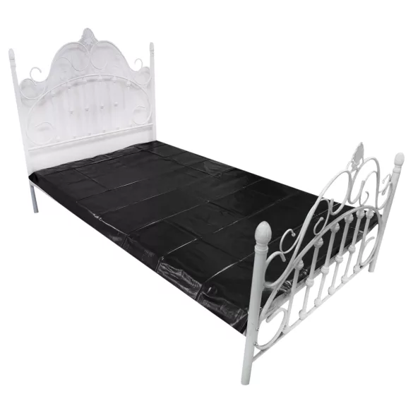 Kiotos - lenzuolo in PVC sottile (nero)