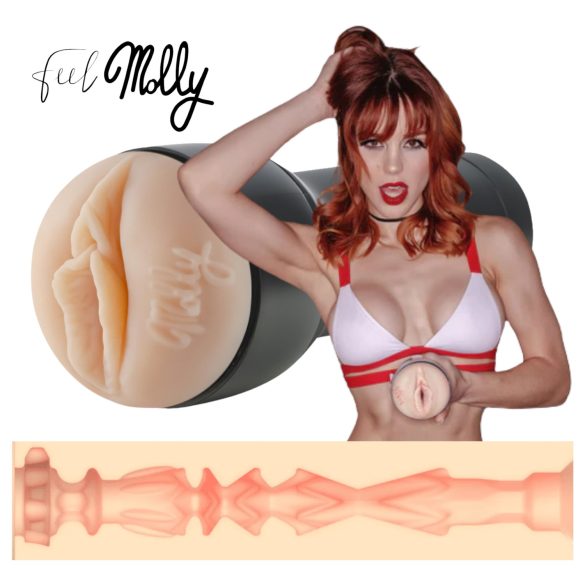 Kiiroo Molly Stewart - masturbatore vaginale realistico - compatibile PowerBlow