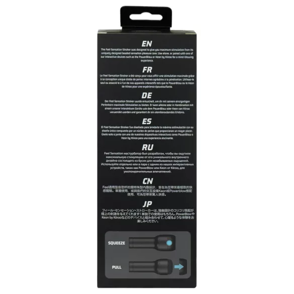 Kiiroo - masturbatore uomo - compatibile PowerBlow - nero