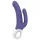 Dreamtoys Essentials - vibratore doppio (viola)