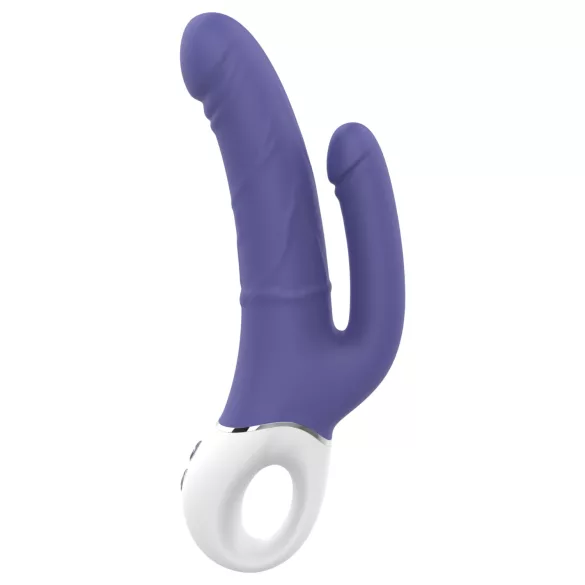 Dreamtoys Essentials - vibratore doppio (viola)
