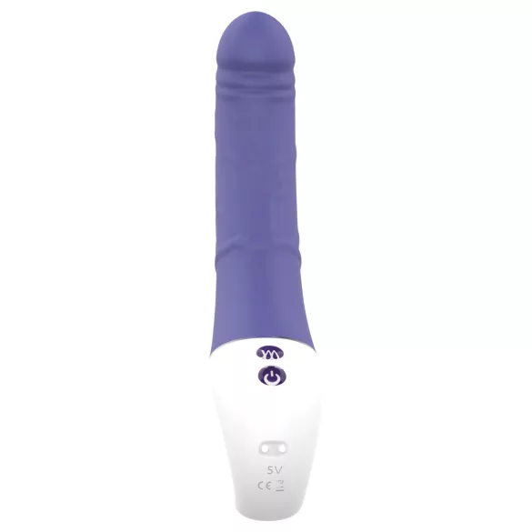 Dreamtoys Essentials - vibratore doppio (viola)