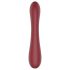 Romance Emily - vibratore punto G con braccio clitorideo - silicone rosso