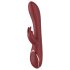 Romance Emily - vibratore punto G con braccio clitorideo - silicone rosso