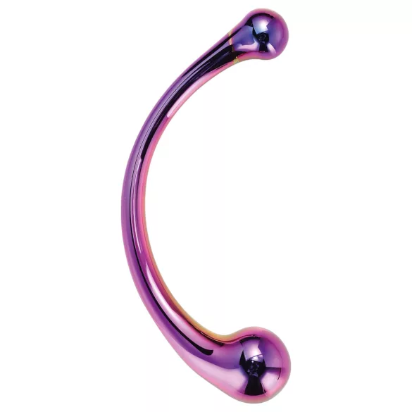 Dreamtoys - dildo massaggiatore in vetro - lilla