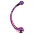 Dreamtoys - dildo massaggiatore in vetro - lilla
