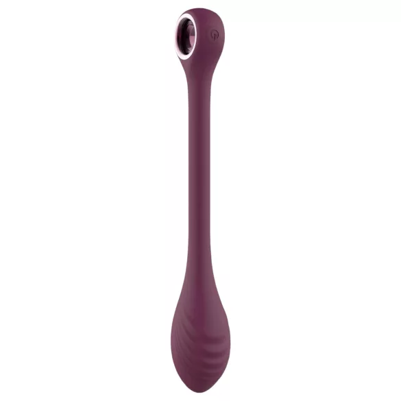 Glam - vibratore G-punto flessibile e impermeabile (viola)
