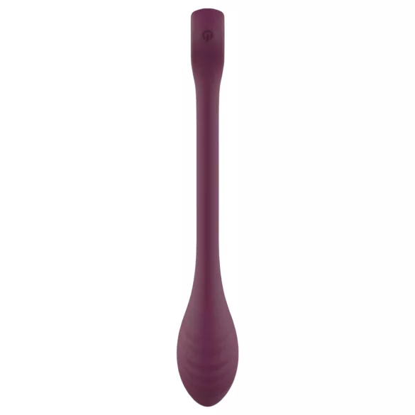 Glam - vibratore G-punto flessibile e impermeabile (viola)