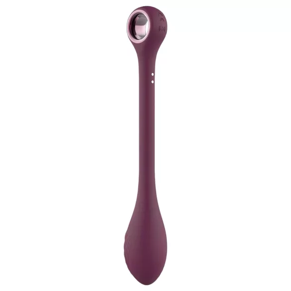 Glam - vibratore G-punto flessibile e impermeabile (viola)