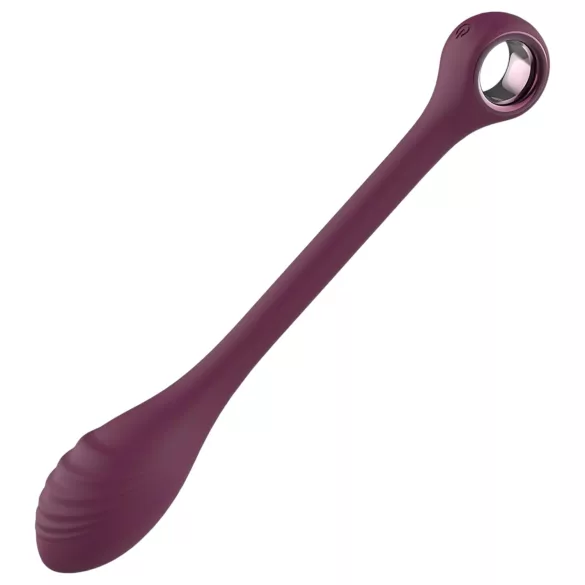 Glam - vibratore G-punto flessibile e impermeabile (viola)