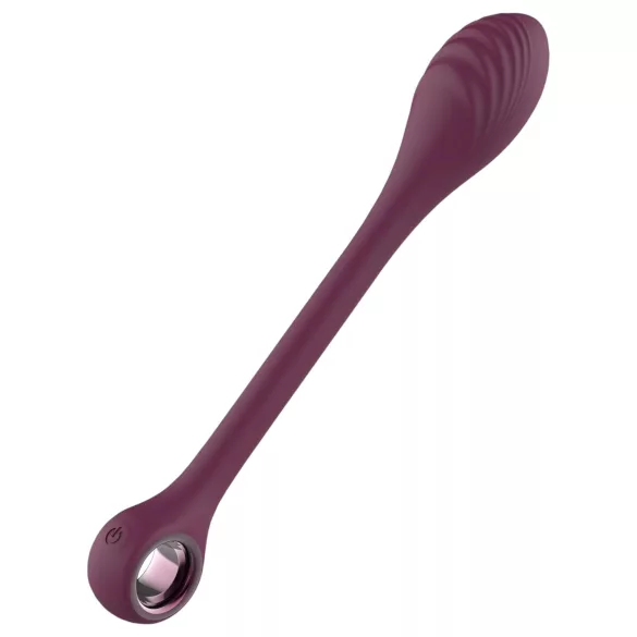 Glam - vibratore G-punto flessibile e impermeabile (viola)
