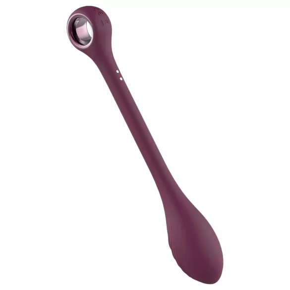 Glam - vibratore G-punto flessibile e impermeabile (viola)