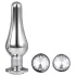 Gleaming Love - set di plug anali di lusso (argento, 3 pezzi)