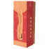 Glam - vibratore flessibile a coste (color pesca)