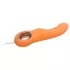 Glam - vibratore flessibile a coste (color pesca)