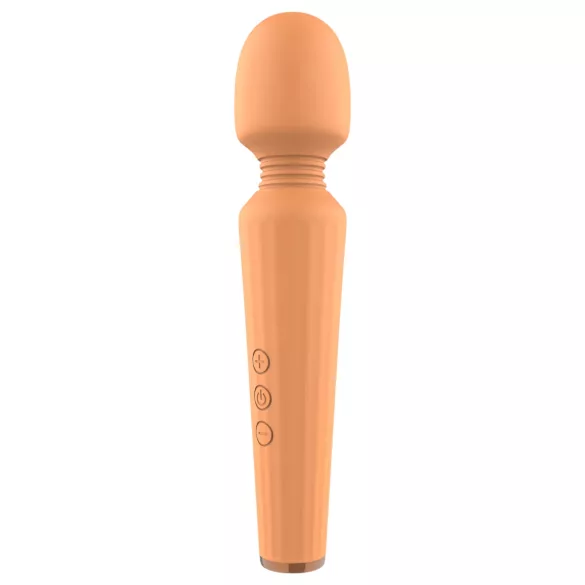 Glam - vibratore massaggiante ricaricabile - arancione