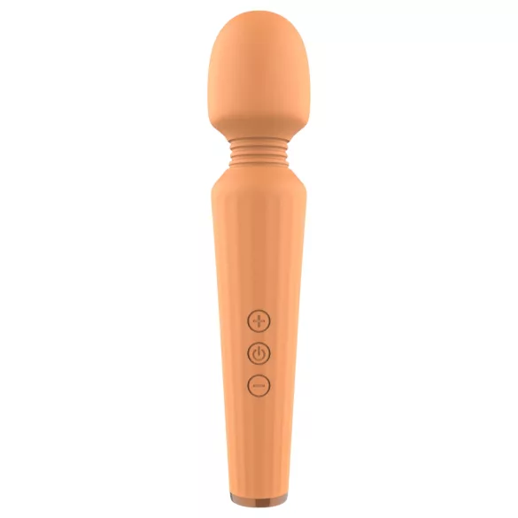 Glam - vibratore massaggiante ricaricabile - arancione