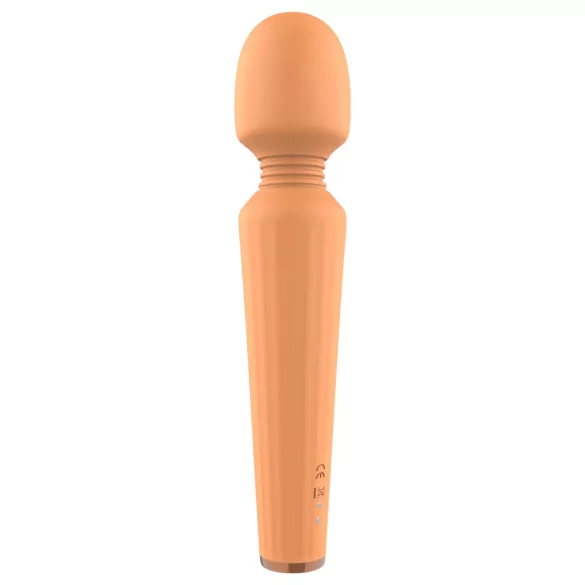 Glam - vibratore massaggiante ricaricabile - arancione
