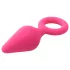 Flirts Pull Plug - plug anale piccolo - silicone rosa
