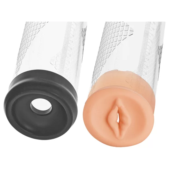 Dreamtoys - pompa per pene con sgancio rapido (trasparente)