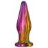 Glamour Glass - vibratore anale in vetro con telecomando (colorato)