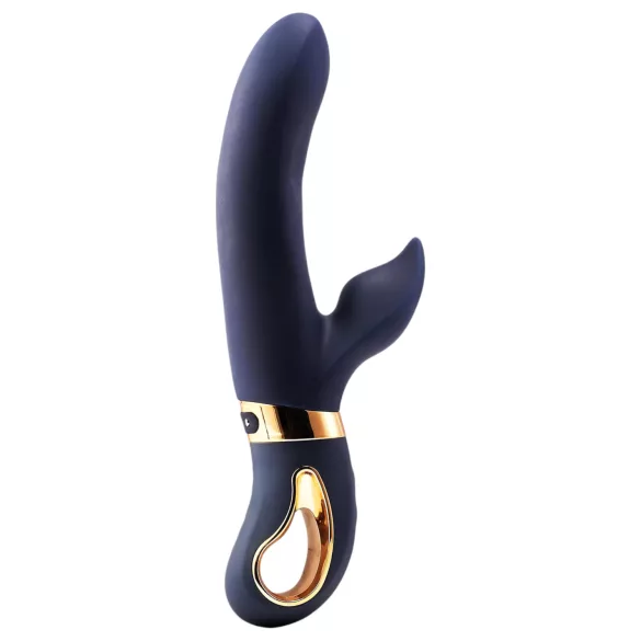 Dream Toys Atropos - vibratore ricaricabile riscaldante - silicone blu