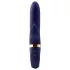 Dream Toys Atropos - vibratore ricaricabile riscaldante - silicone blu