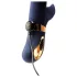 Dream Toys Atropos - vibratore ricaricabile riscaldante - silicone blu