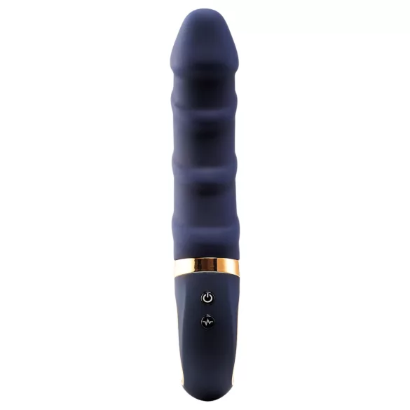 Goddess Belenos - vibratore punto G riscaldante - silicone blu