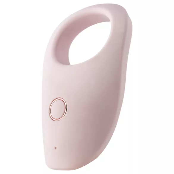 Vivre Bibi - anello fallico vibrante ricaricabile - silicone rosa