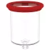 Red Revolution Georgia - vibratore punto G e pompa clitoridea - rosso