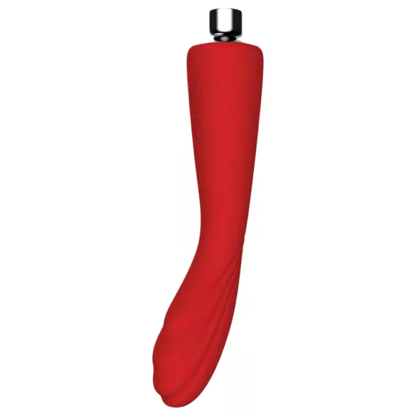 Red Revolution Georgia - vibratore punto G e pompa clitoridea - rosso