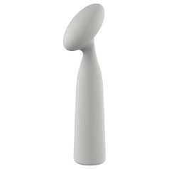 Nude Luna - mini wand vibratore ricaricabile - grigio