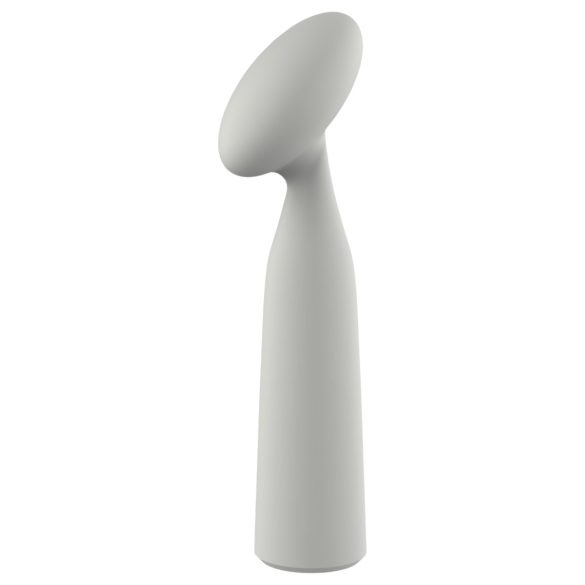 Nude Luna - mini wand vibratore ricaricabile - grigio