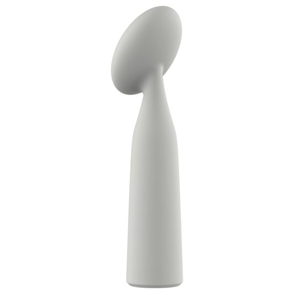 Nude Luna - mini wand vibratore ricaricabile - grigio