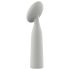 Nude Luna - mini wand vibratore ricaricabile - grigio